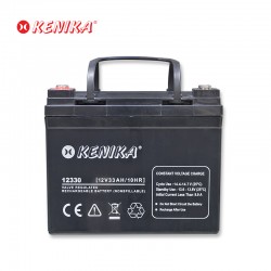 Kenika Battery Sealed Lead Acid 12V 33Ah